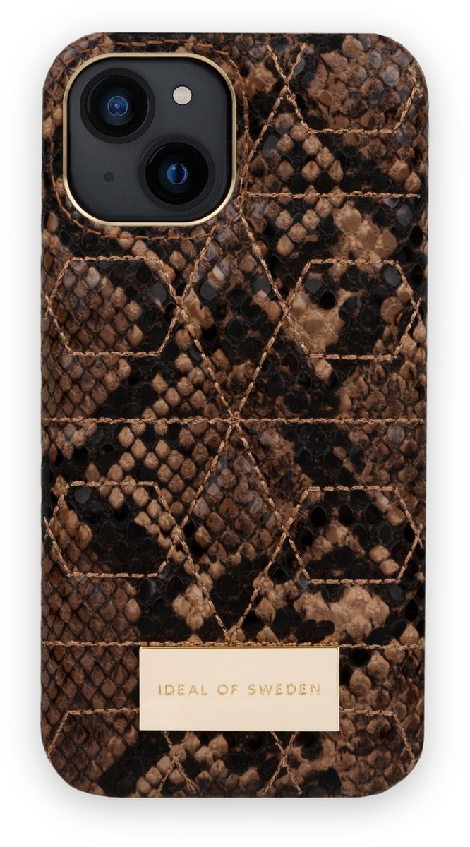 iDeal Of Sweden Fashion Case Atelier iPhone 13 Mini Black Croco