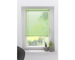 Aluminium Jaloezie Fine - 25 mm - Green - 140 x 175