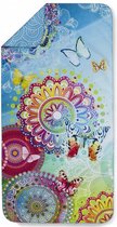 strandlaken Mystic 50 x 100 cm katoen blauw