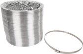 aluminiumbuis 700 x 24 cm zilver