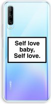 Case Company® - Huawei P Smart Pro hoesje - Self love - Soft Cover Telefoonhoesje - Bescherming aan alle Kanten en Schermrand