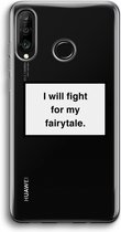 Case Company® - Huawei P30 Lite hoesje - Fight for my fairytale - Soft Cover Telefoonhoesje - Bescherming aan alle Kanten en Schermrand