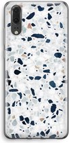 Case Company® - Huawei P20 hoesje - Terrazzo N°1 - Soft Cover Telefoonhoesje - Bescherming aan alle Kanten en Schermrand