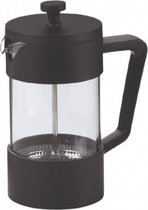 cafetiÃ¨re Roma 1 liter glas transparant/zwart