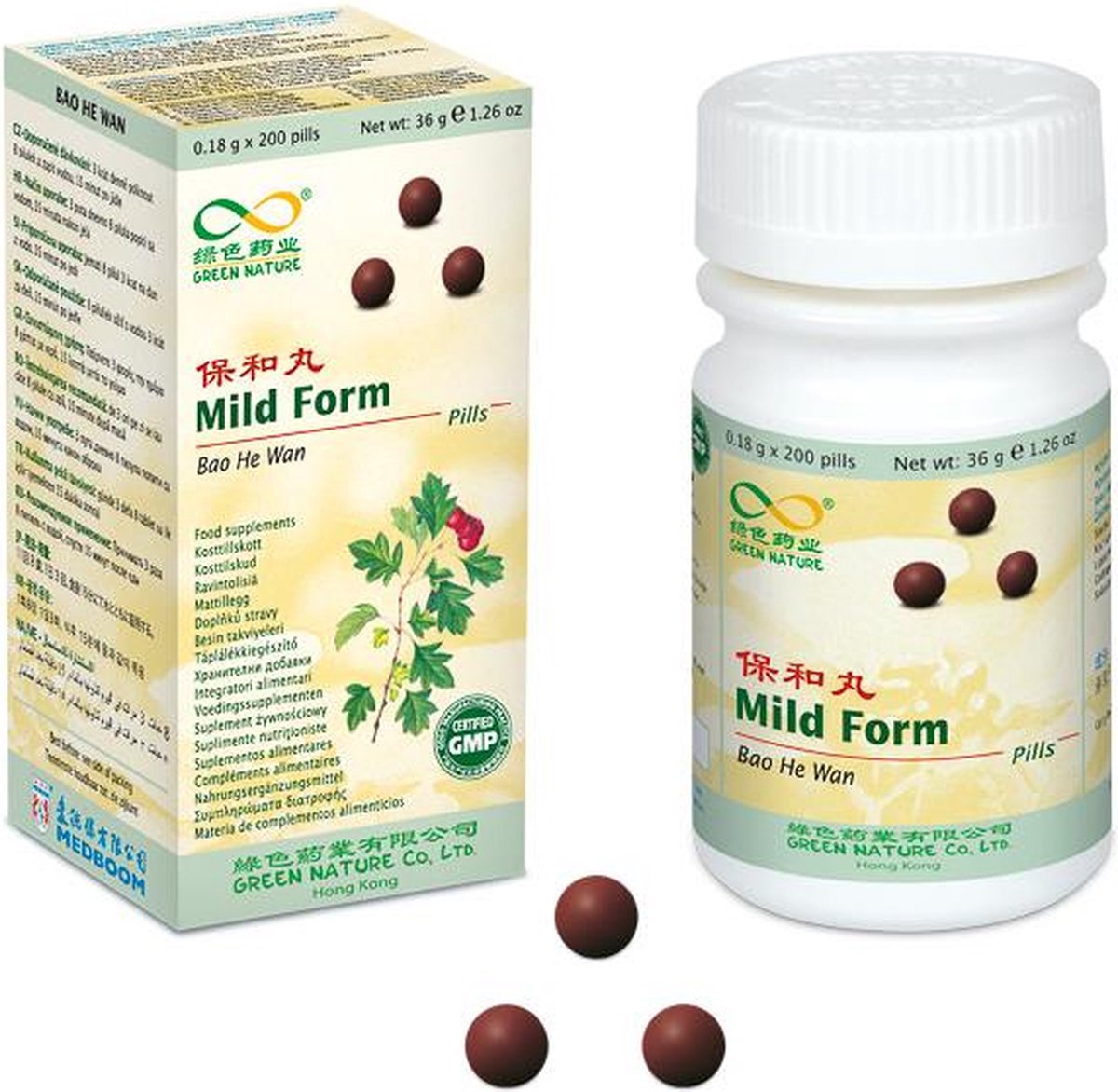 Mild Form - Bao He Wan - EHBO,Kater