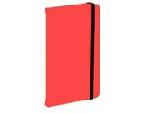 notitieboek 19 x 4 cm karton/papier rood