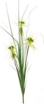 kunstplant Dandelion 122 cm zijde geel/groen
