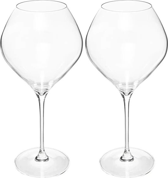 Set van 4x grote wijnglazen voor rode wijn 860 ml Alsace van glas - Wijn  glazen | bol.com