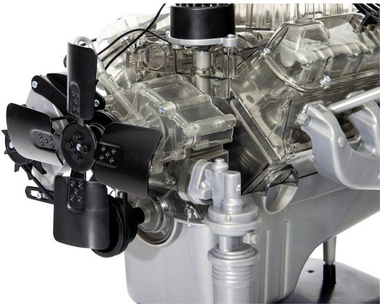 Franzis Ford Mustang V8 Model Engine Kit - Schaal 1:3 - Motor modelbouw