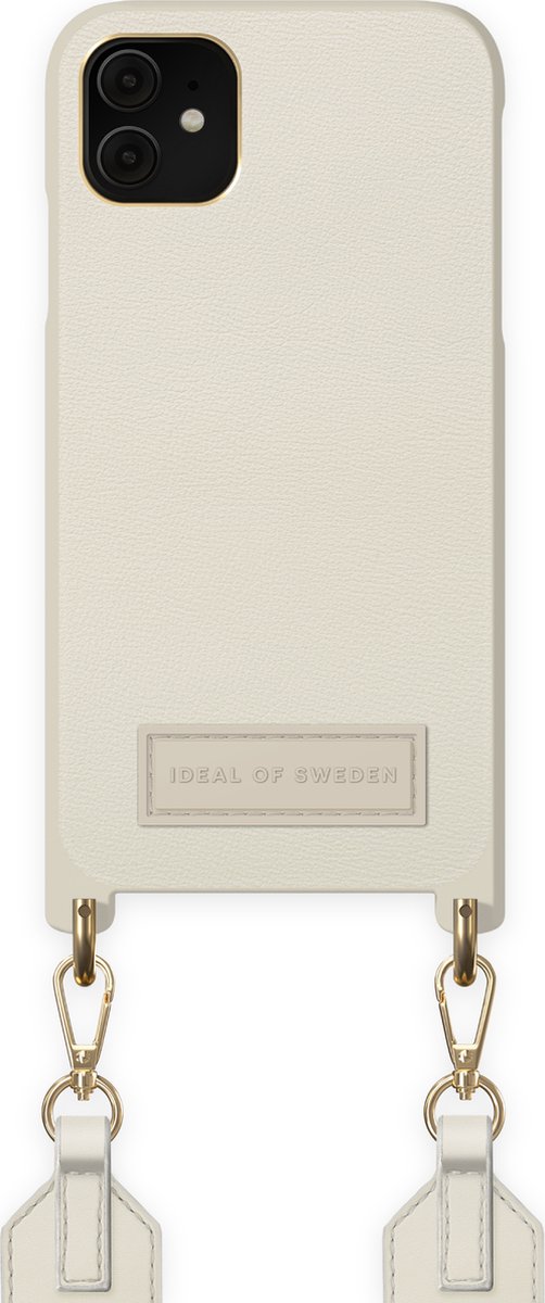 iDeal of Sweden Athena Necklace Case iPhone 11/XR Ecru