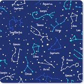 Tapis de souris 30x30 cm - Zodiac - Ciel étoilé - Nuit - Motifs - Garçons - Tapis de souris