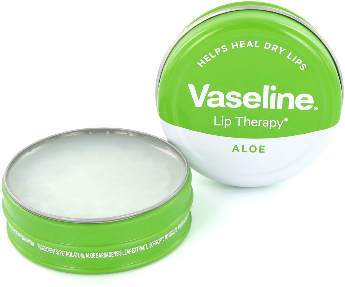 Vaseline Lip Therapy - Aloë Vera (2 Stuks)