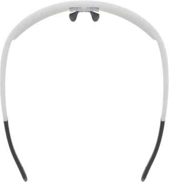Trivio - Fietsbril Noa Wit Revo Rood met Extra Transparante Lens van Trivio — afbeelding 2
