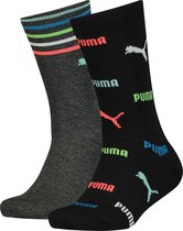 Puma - Kids Logo AOP Sock - Chaussettes Garçons -35 - 38