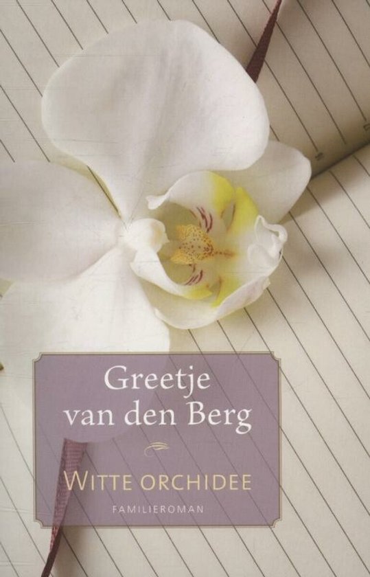 Witte orchidee - cover