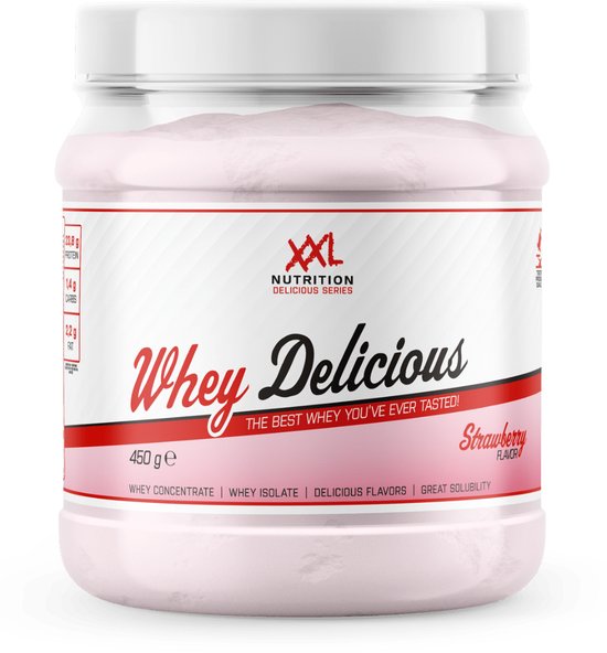 XXL Nutrition Whey Delicious Wei Eiwitpoeder met BCAA & Glutamine