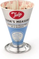 Tasse à mesurer 1950S, 11 x 11 cm, Métal, Blauw/ Argent - Tala | Originaux