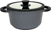 Bol.com Braadpan - Pan - Zwart - 25 Liter - Anti-aanbaklaag - Pannen - Duurzame pan - Bakpan - Sudder pan aanbieding