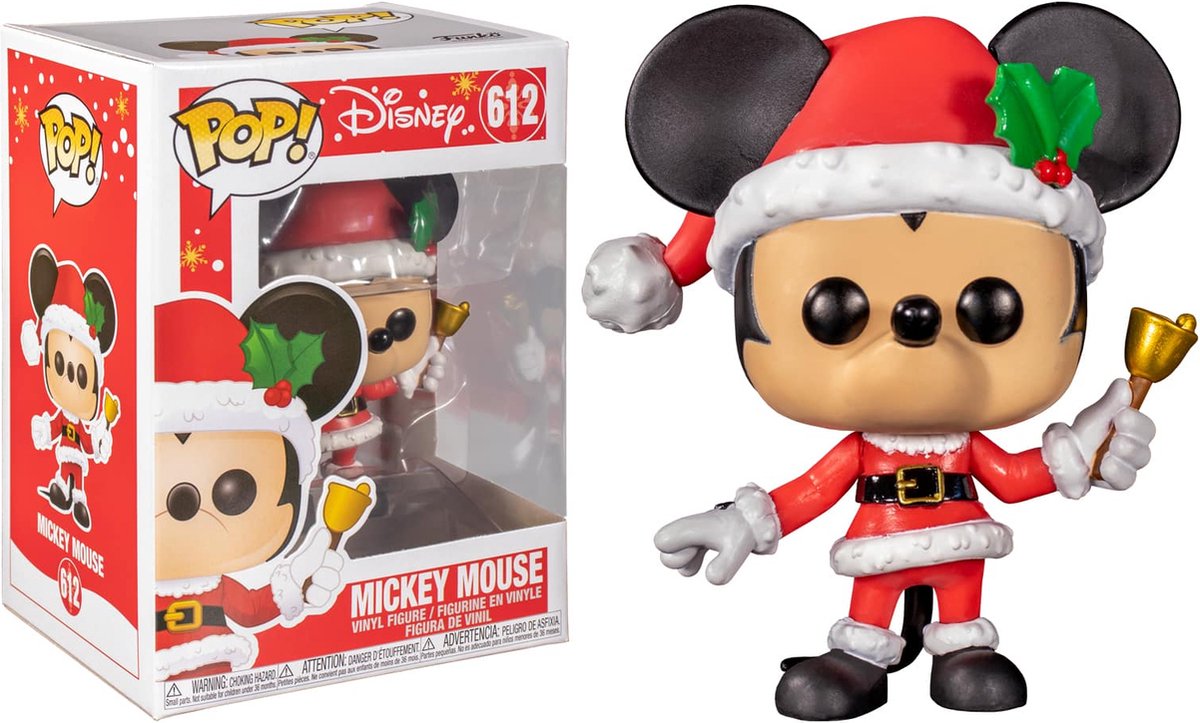 Funko Pop! Mickey MOUSE Christmas 612 Holiday Figure Collectible
