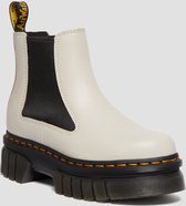 Dr. Martens Audrick Platform Chelsea Grey Nappa Lux - Dames Boots - Maat 40