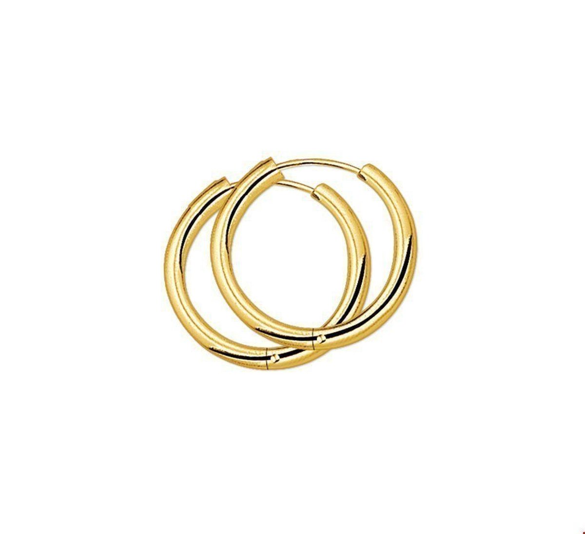 Geelgouden Klapoorringen 2 4001661