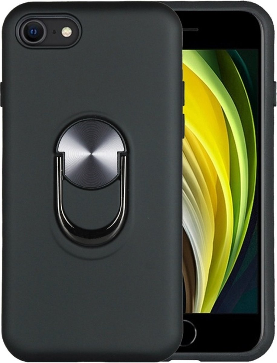Hoesje Geschikt voor iPhone 7G/8G hoesje Shockproof Armor case - back cover – TPU – Zwart