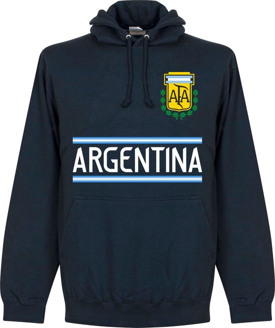Argentinië Team Hoodie - Navy - Kinderen