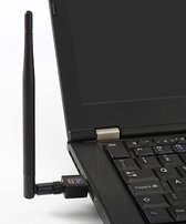 Igoods Wifi Adapter | Draadloze Mini USB-adapter | Wifi Versterker | Wifi Adapter USB | Wifi Antenne | 802.11N LAN Adapter| Network Dongle | USB Wifi Antenne voor PC Laptop Computer