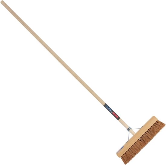 Talen Tools - Zaalveger - 40 cm - Cocosharen - Steel 150 cm van Talen Tools — afbeelding 4