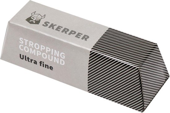 Skerper Stropping Compound STC001 Polijstblok Ultrafijn, Zwart - Skerper