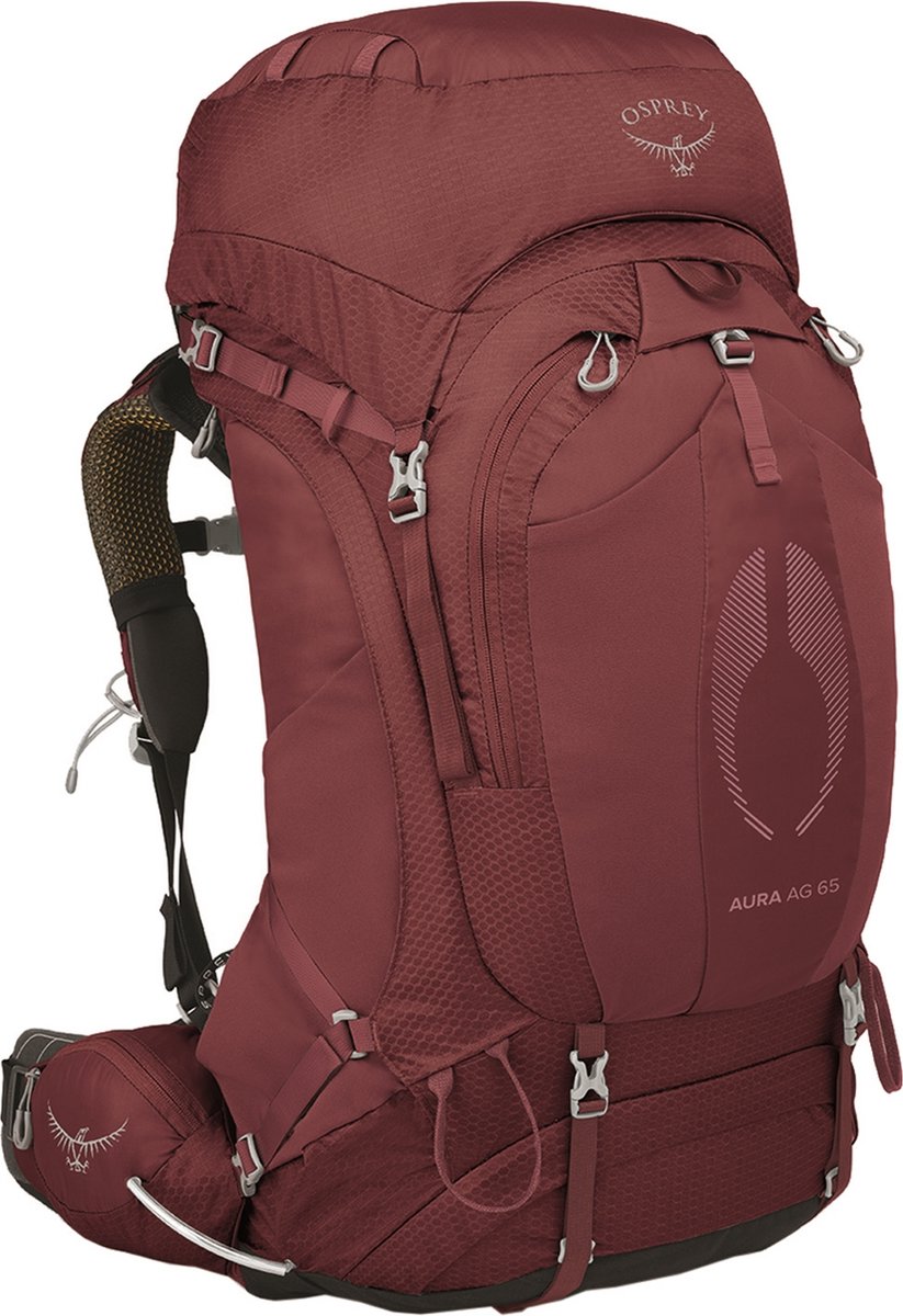 Osprey Aura AG 65 Rugzak Dames Rood