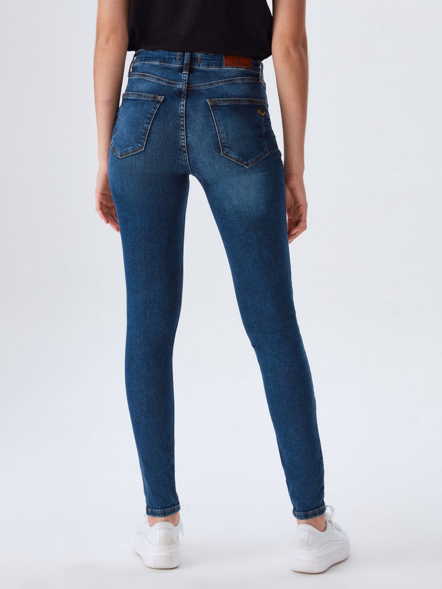 LTB Jeans Amy Dames Jeans - Donkerblauw - W33 | bol.com