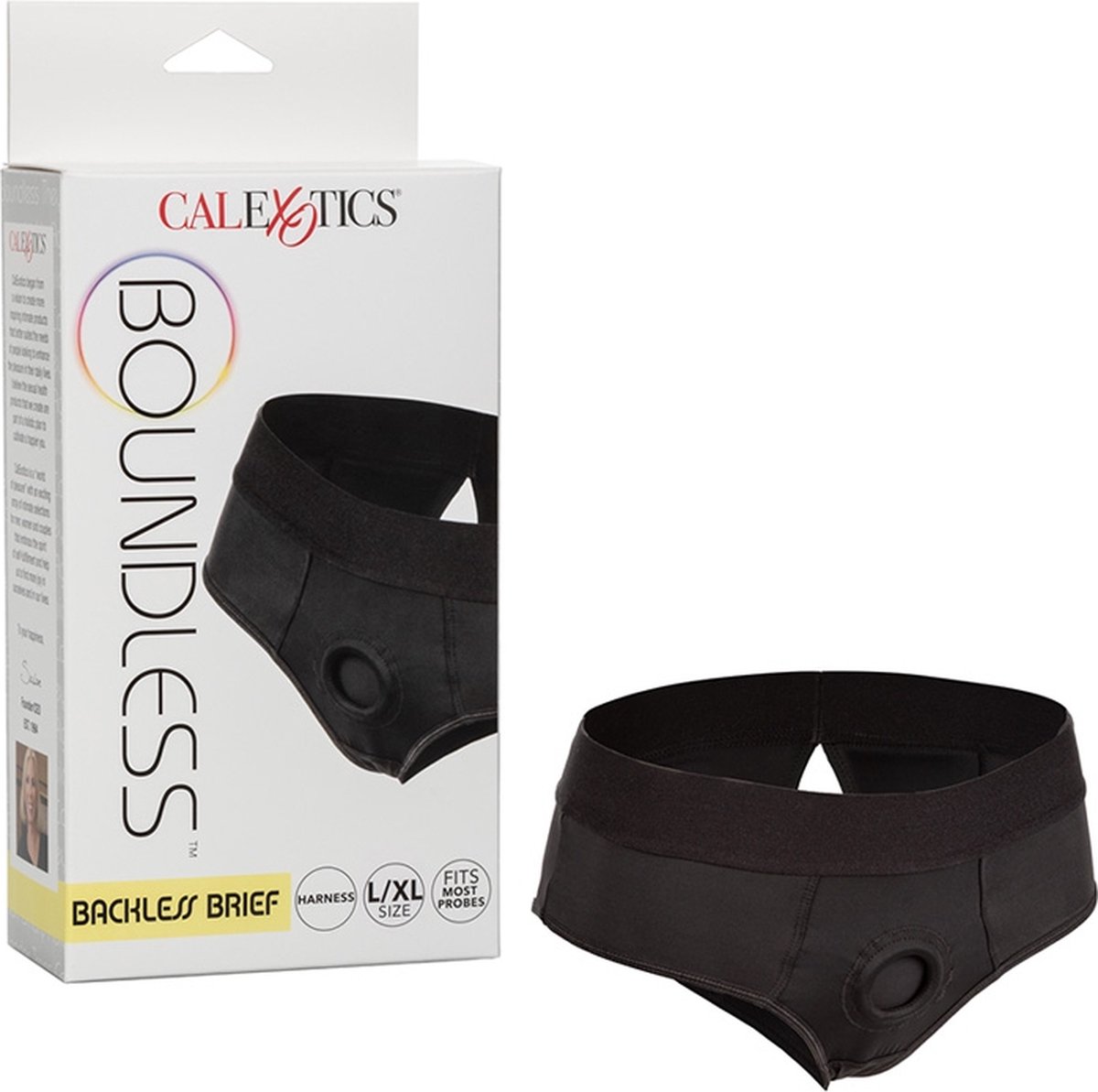 Goedkoopste Calexotics - Boundless Strap-on Harnas met Open Achterkant