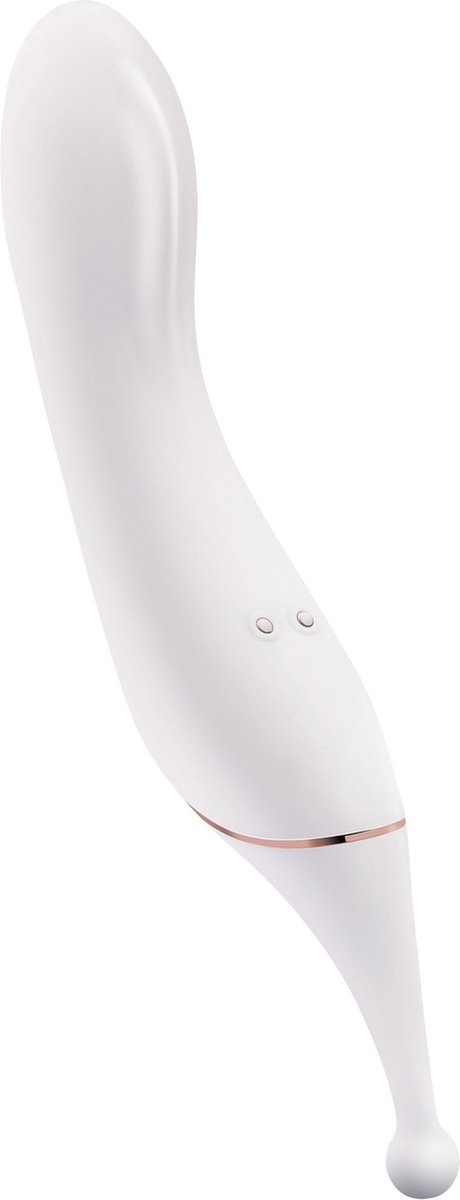Goedkoopste Bodywand Vibrator Love Toy BODYWAND DUAL STIM VARIO Wit