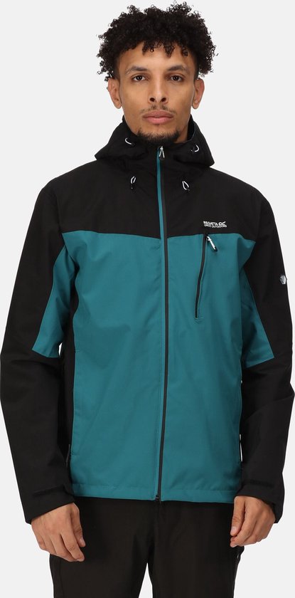 Arte Antwerp Reversible puffer jack met afneembare capuchon • Zwart