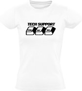 Ctrl Alt Del Dames T-shirt | computer | werk | oplossing | laptop | ICT  | Wit