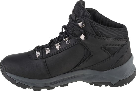 Merrell Erie Mid Ltr WP - Wandelschoenen Heren Black / Orange 44.5