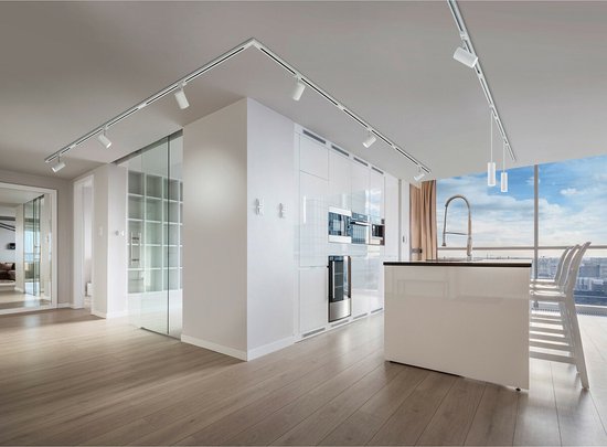 Isolateur de rail de tension - Trion Dual - Connecteur droit - 2 phases - Zwart mat