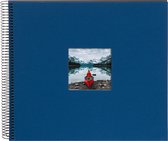 Goldbuch - Spiraal fotoalbum Bella Vista - Blauw - 35x30 cm