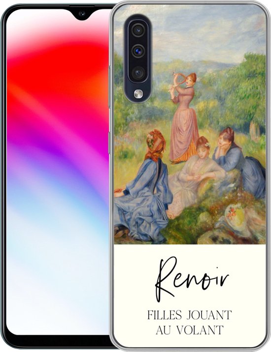 Coque Samsung Galaxy A30s - Peinture - Renoir - Impressionnisme - Siliconen - Sinterklaas - Noël - Cadeaux - Chaussures Cadeaux