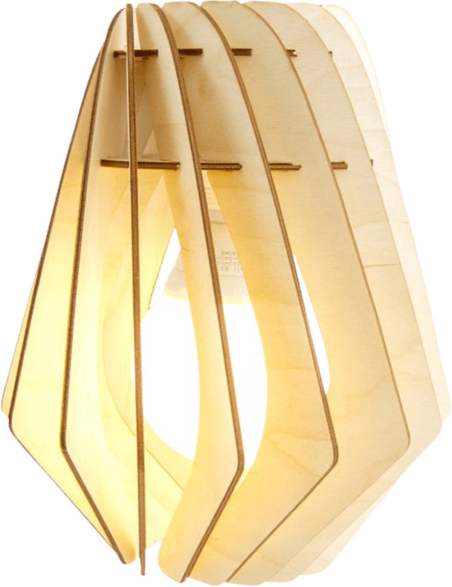 Bomerango Spin S houten lampenkap small - Ø 25 cm