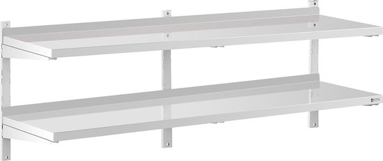 Étagère inox - 100 x 40 x 180 cm - Royal Catering - 200 kg