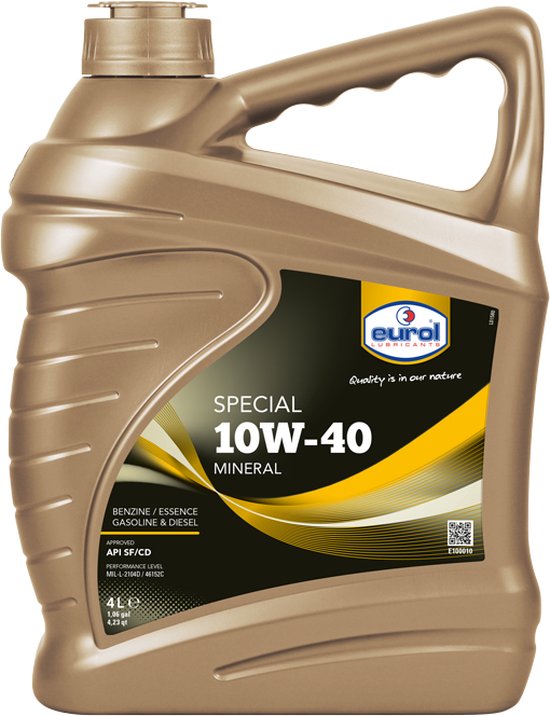 EUROL | Motorolie Eurol Special 10W-40 5L | bol.com