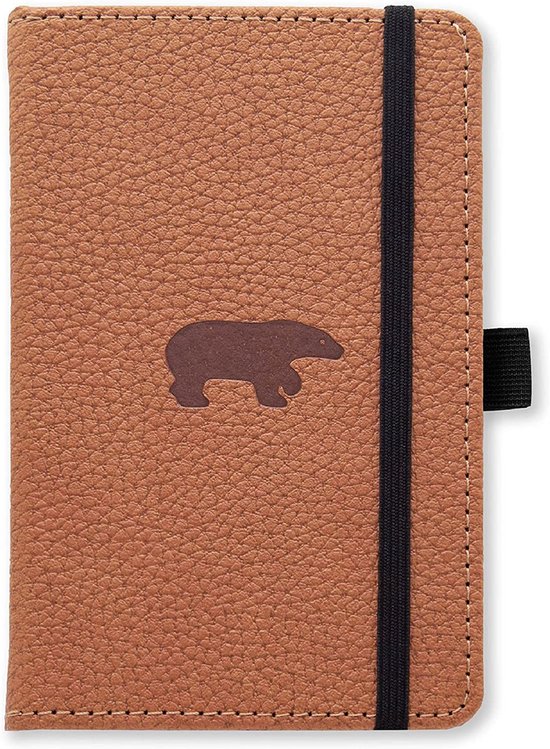 Dingbats* Wildlife A6 Notitieboek - Brown Bear Raster - Bullet Journal ...