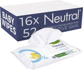 Bol.com Neutral Baby Billendoekjes Parfumvrij - 832 doekjes - Voordeelverpakking aanbieding