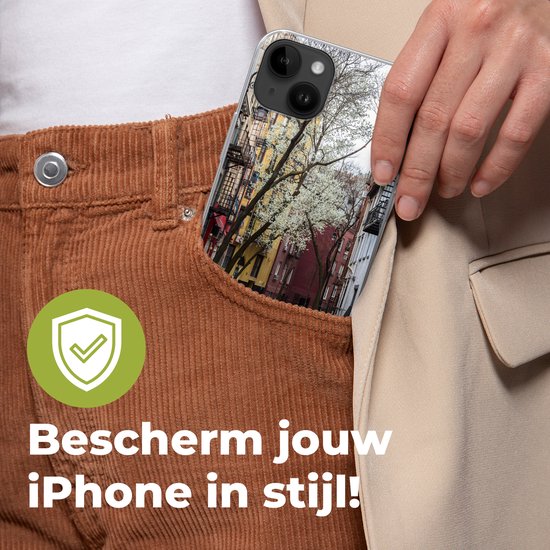 Apple iPhone 14 Plus - Housse souple - New York - Amérique - NYC - Coque en Siliconen téléphone