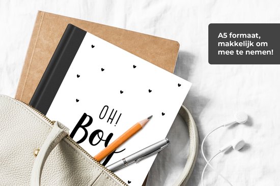 Carnet - Cahier d'écriture - Citations - Enfant - Garçons - Oh ! Garçon - Proverbes - Carnet - Format A5 - Bloc-notes