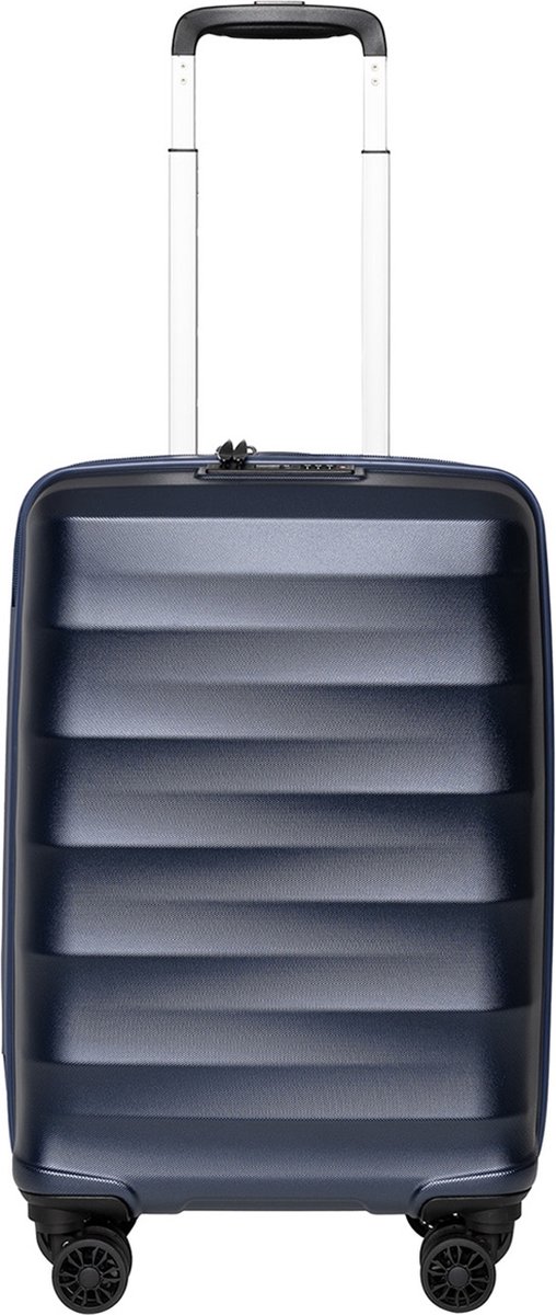 Travelbags Handbagage harde koffer / Trolley / Reiskoffer - The Base Eco - 55 cm - Blauw