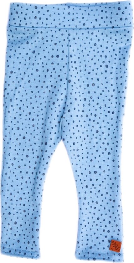 Broek dot glitter blauw