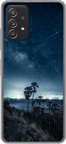 Geschikt voor Samsung Galaxy A53 5G hoesje - Sterrenhemel - Zee - Tropisch - Jongens - Meisjes - Kinderen - Siliconen Telefoonhoesje